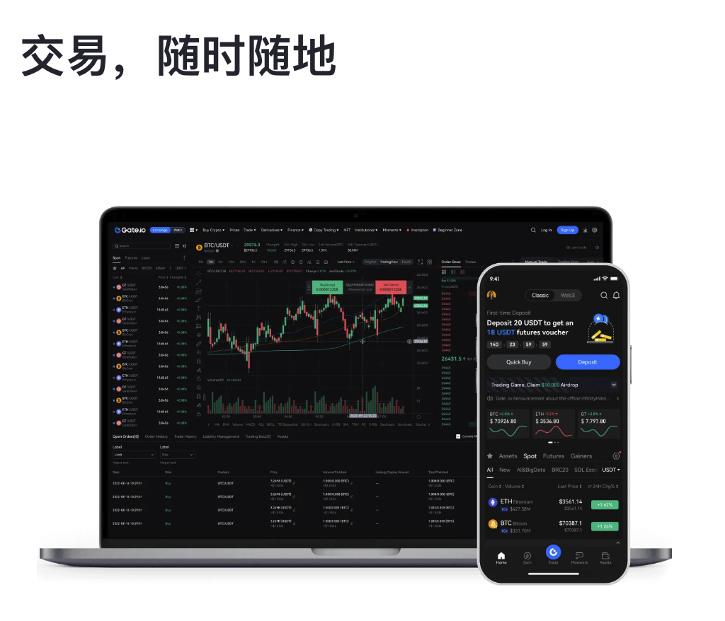 gate.io芝麻開門：多元化交易生態與一站式投資 圖片